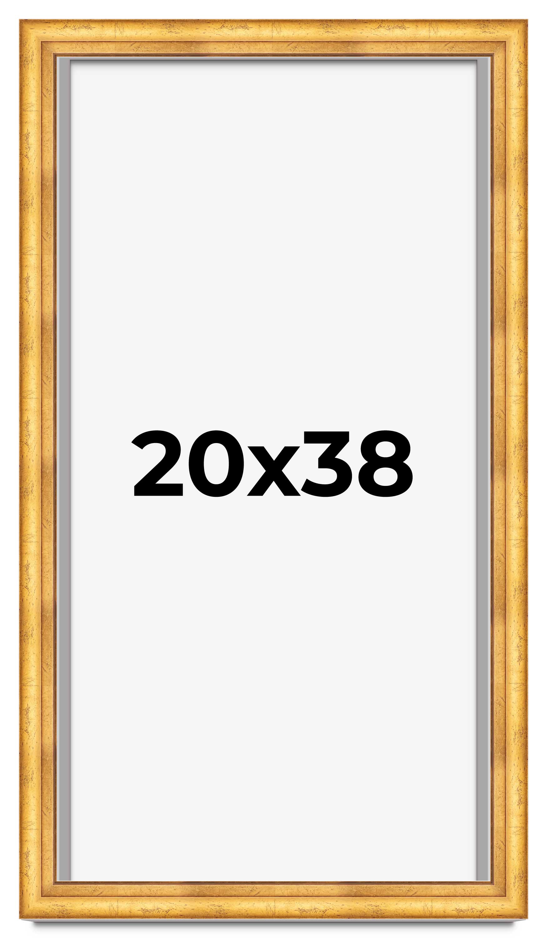 Shadow Box 1.75" Deep Gold Picture Frame - UV Acrylic,Backing, Hanging Hardware - Picture 213 of 305