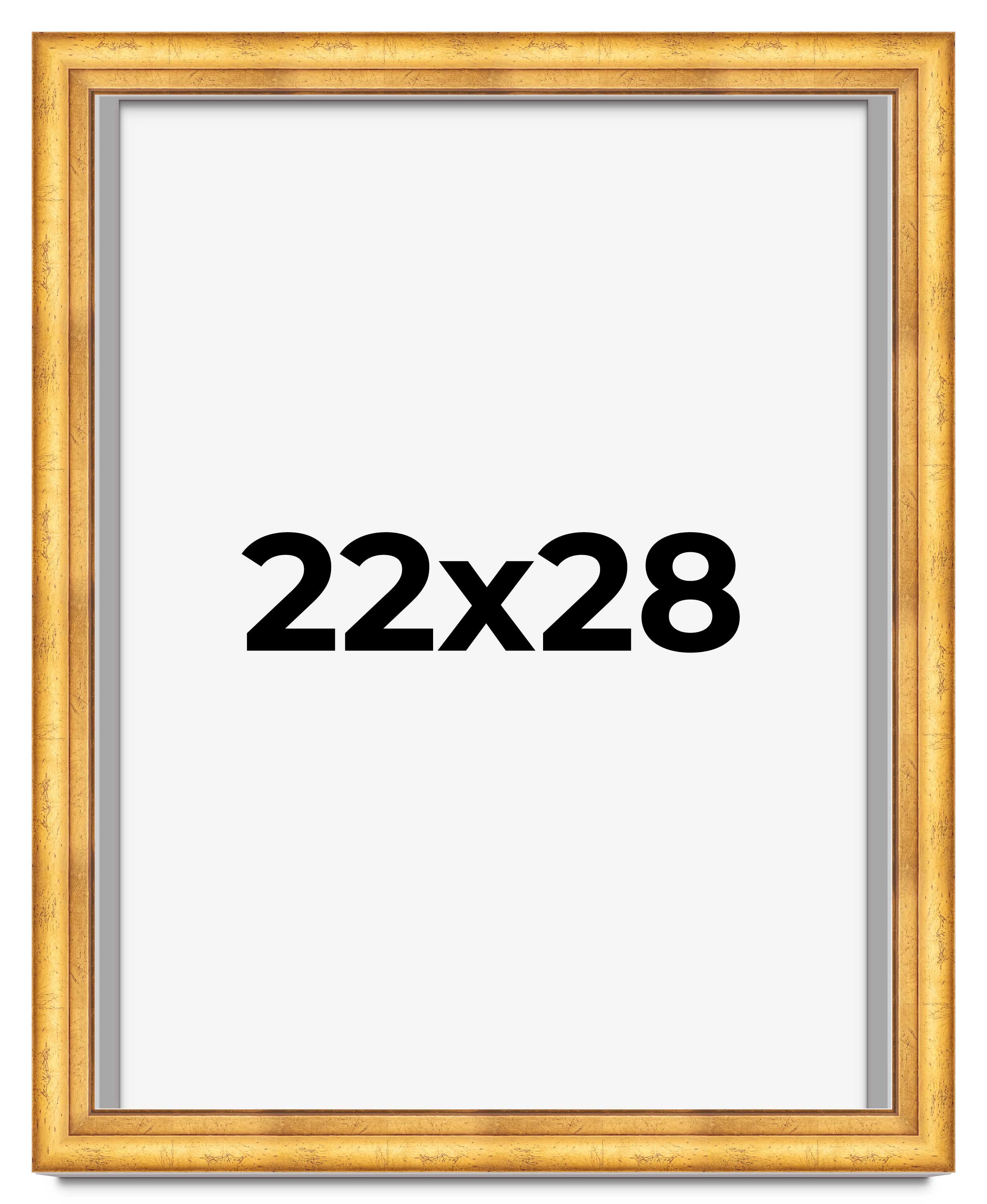Shadow Box 1.75" Deep Gold Picture Frame - UV Acrylic,Backing, Hanging Hardware - Picture 225 of 305