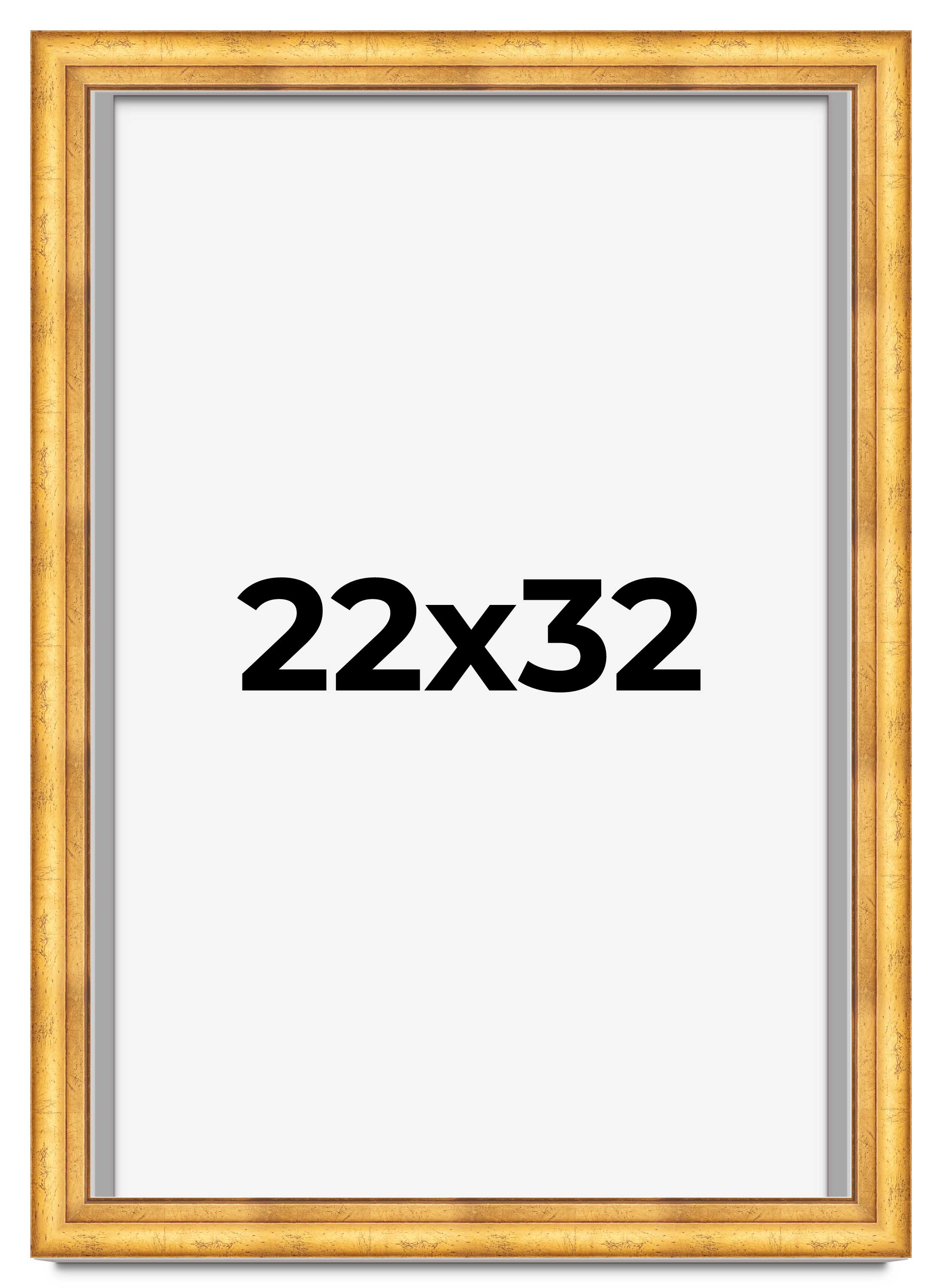 Shadow Box 1.75" Deep Gold Picture Frame - UV Acrylic,Backing, Hanging Hardware - Picture 231 of 305