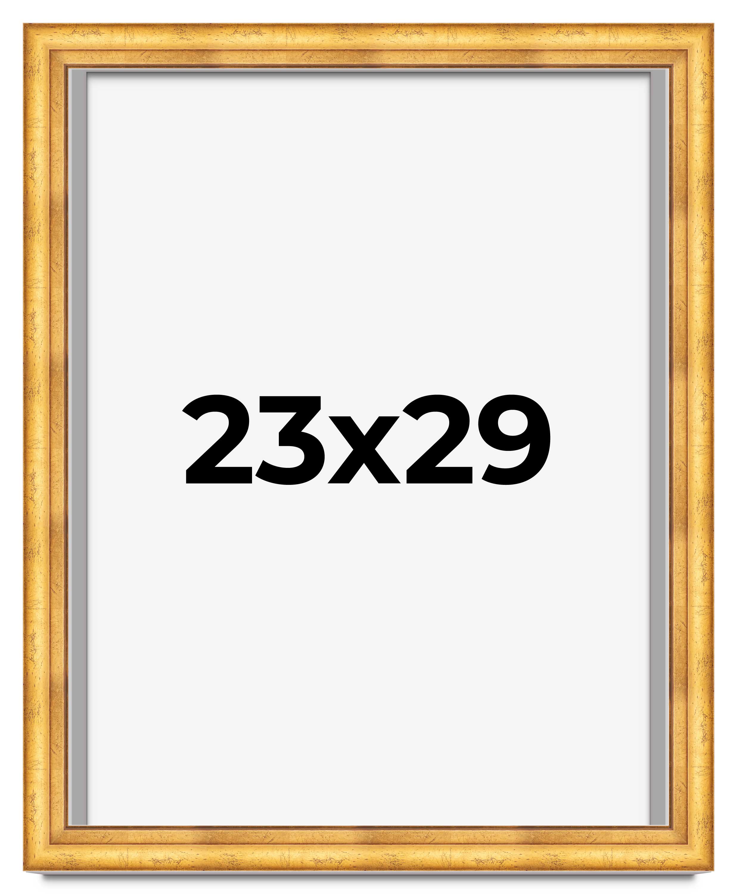 Shadow Box 1.75" Deep Gold Picture Frame - UV Acrylic,Backing, Hanging Hardware - Picture 237 of 305