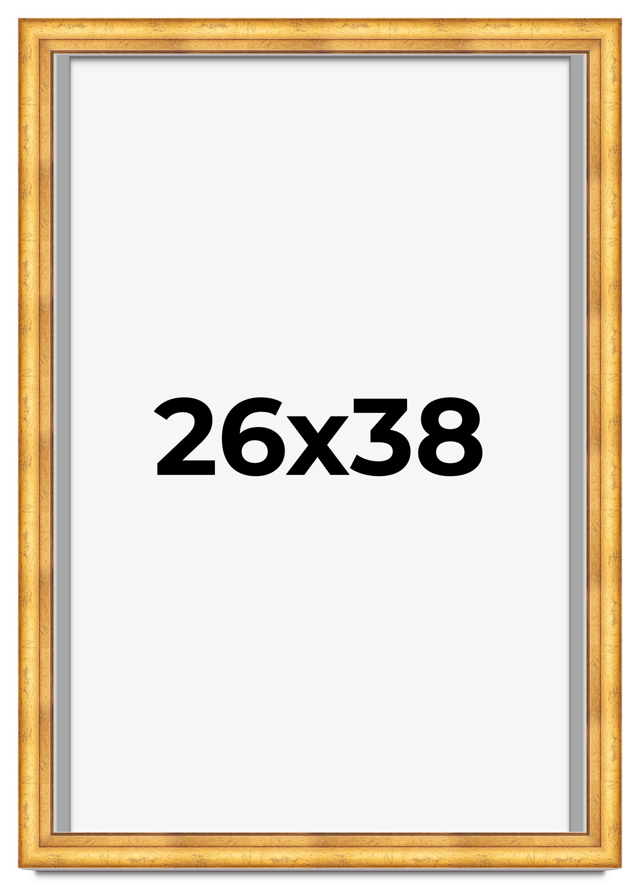 Shadow Box 1.75" Deep Gold Picture Frame - UV Acrylic,Backing, Hanging Hardware - Picture 279 of 305