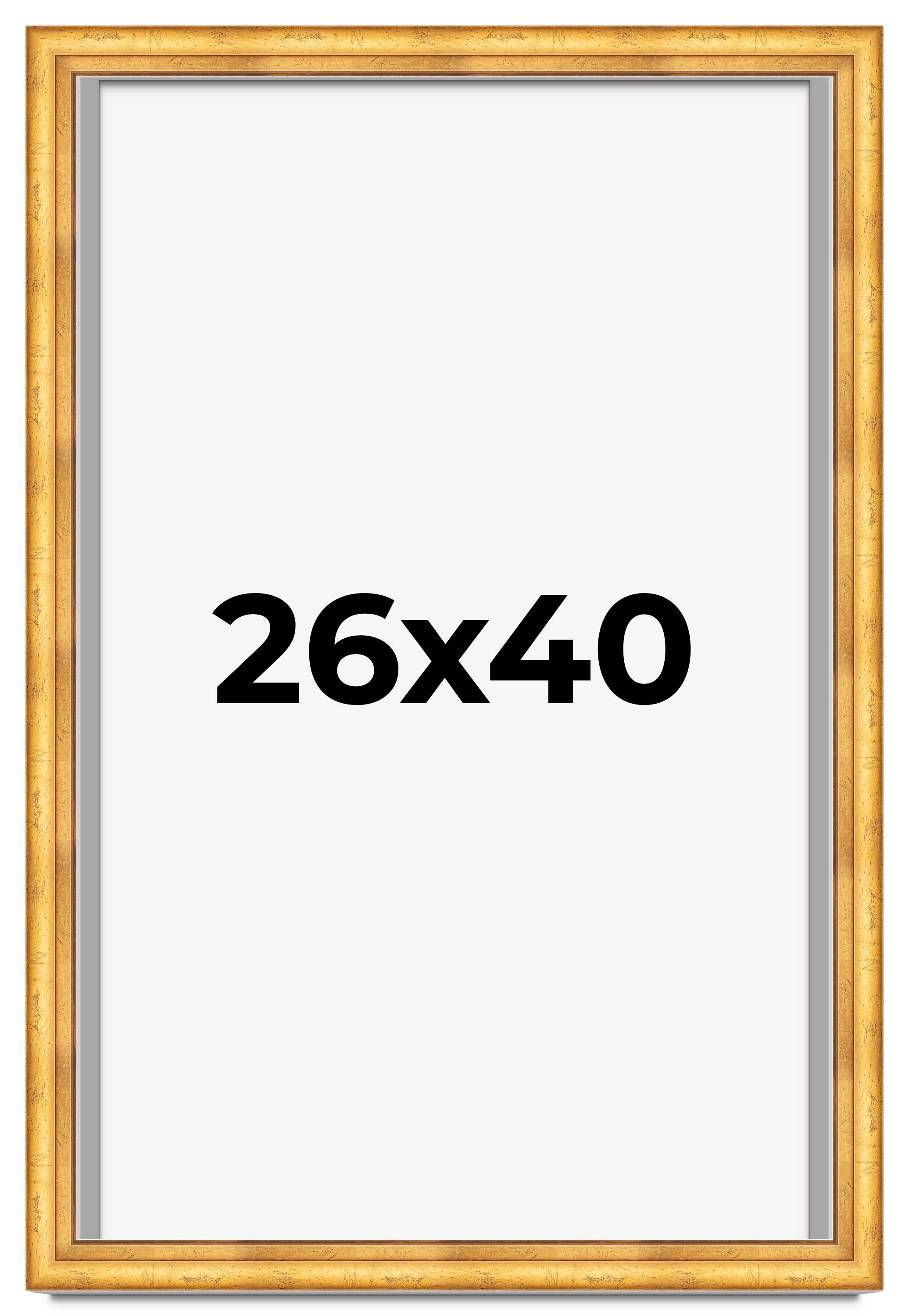 Shadow Box 1.75" Deep Gold Picture Frame - UV Acrylic,Backing, Hanging Hardware - Picture 282 of 305