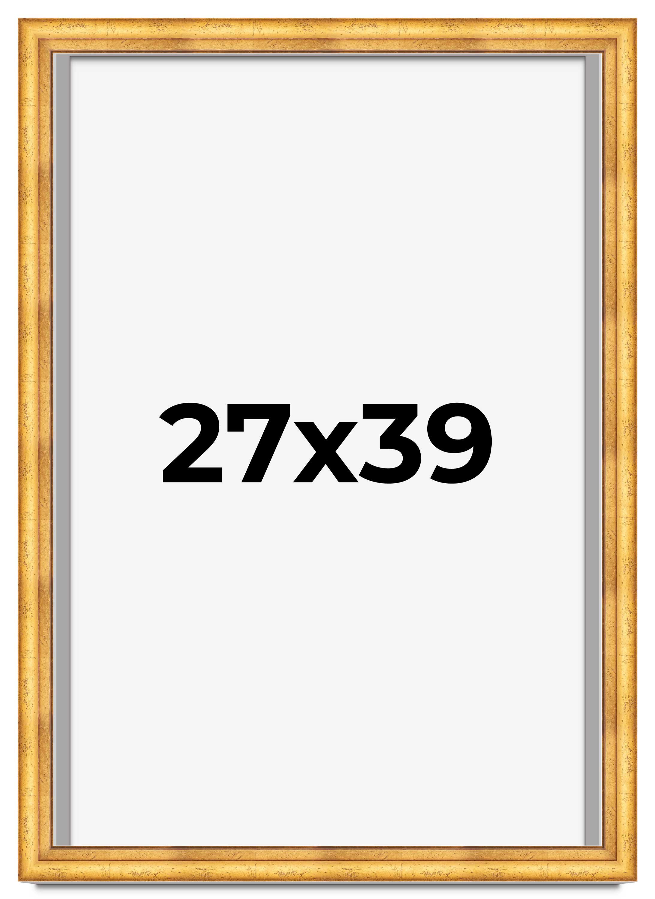 Shadow Box 1.75" Deep Gold Picture Frame - UV Acrylic,Backing, Hanging Hardware - Picture 288 of 305
