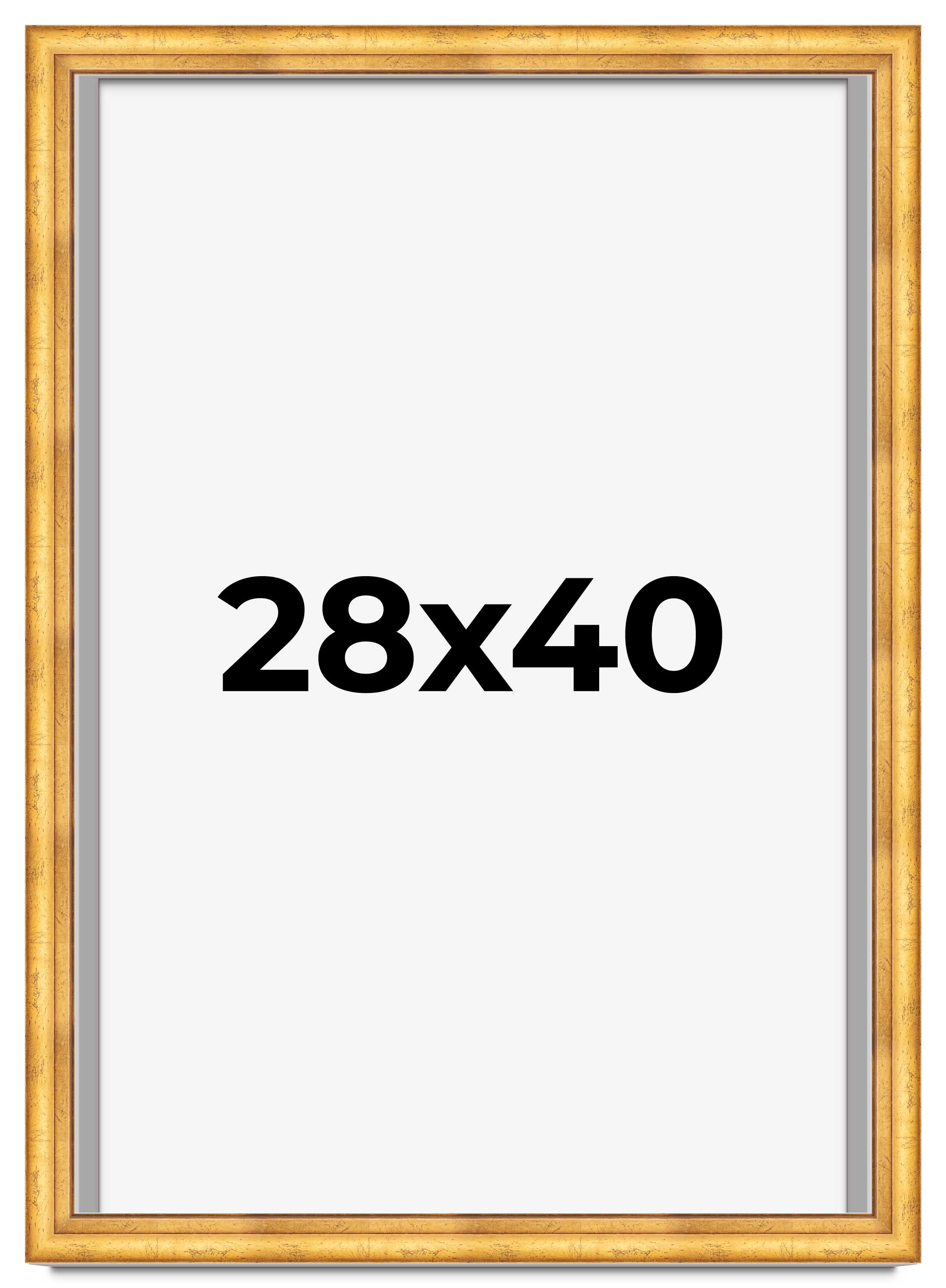 Shadow Box 1.75" Deep Gold Picture Frame - UV Acrylic,Backing, Hanging Hardware - Picture 297 of 305