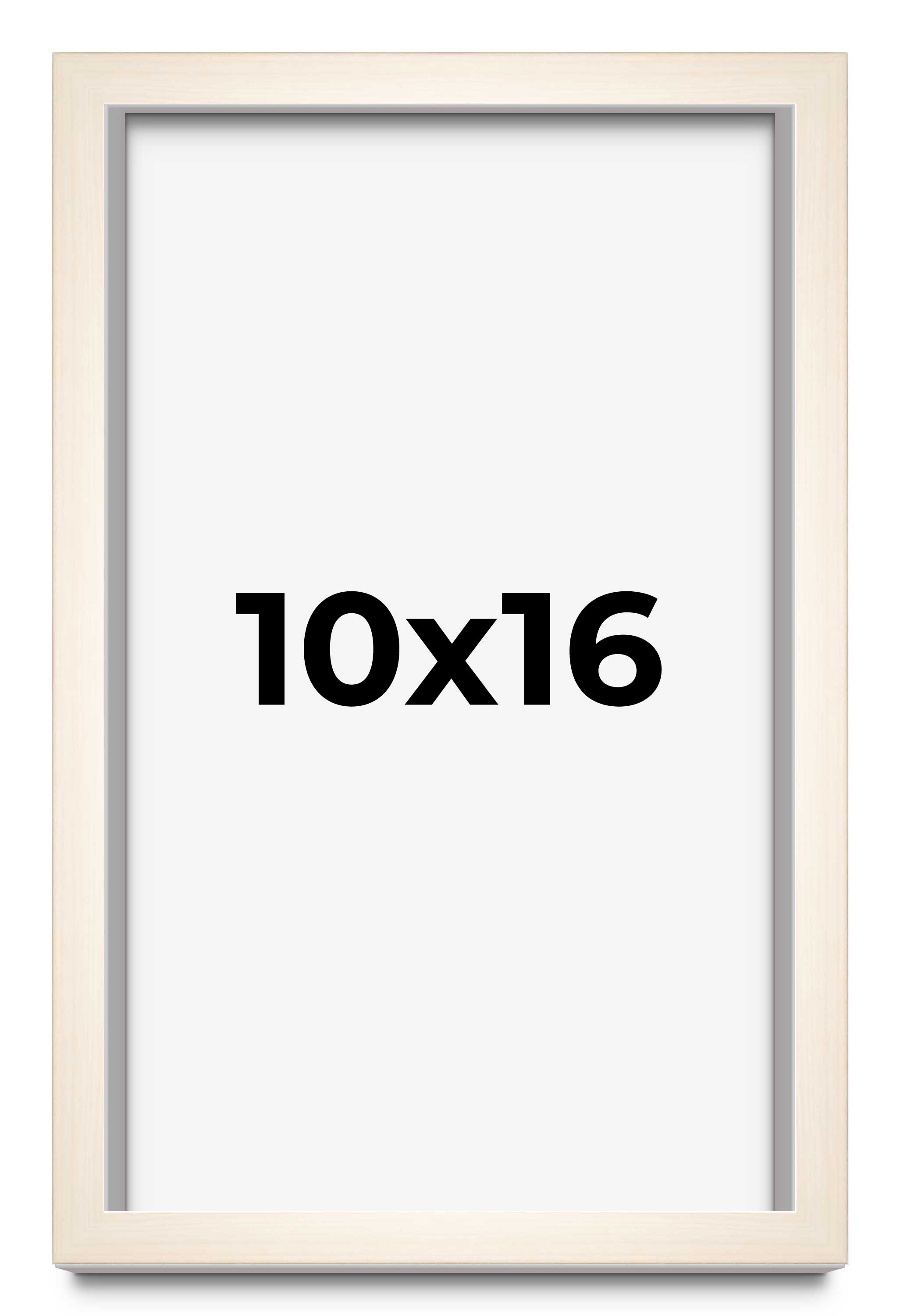 10x16 Frame White Wheat Solid Wood Picture Frame | Moulding Width 0.75 Inches main product image