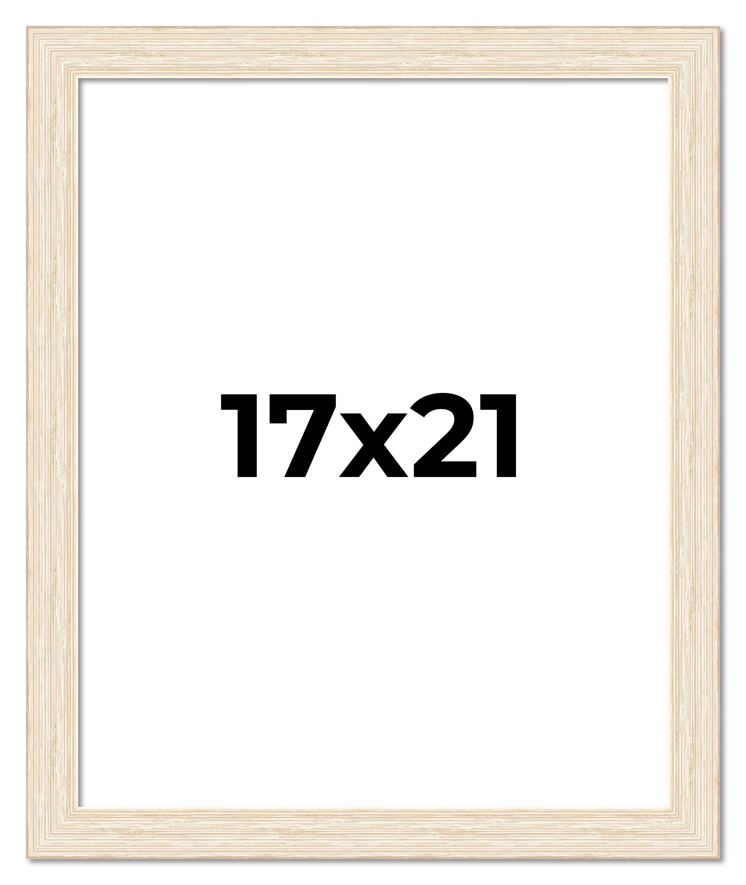 17x21 Frame White Real Wood Picture Frame Width 1.5 inches | Interior Frame Dept main product image