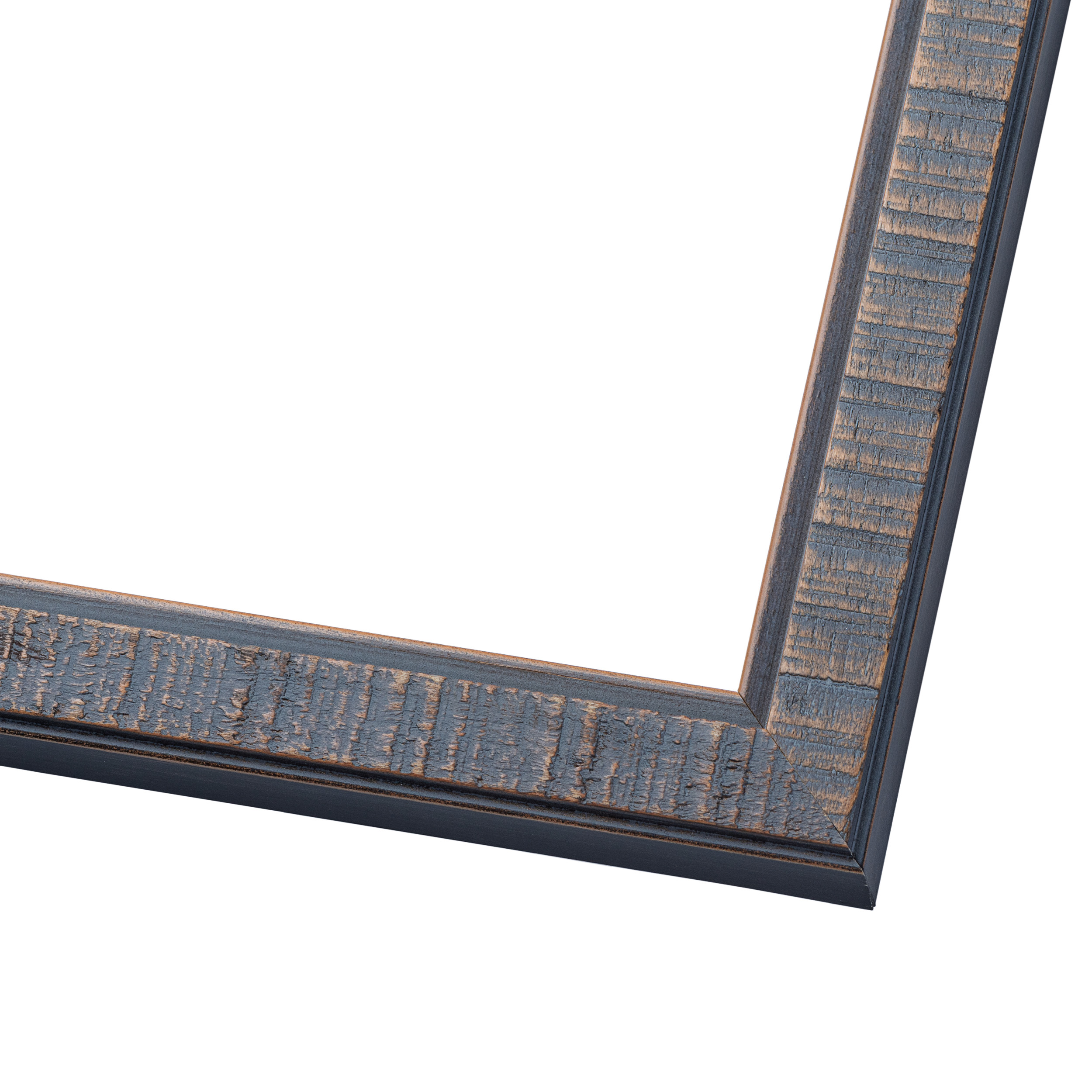 26x36 Frame Blue Kingsley Pewter Solid Wood Picture Frame Width 0.75 Inches |Int - Bild 8 von 9