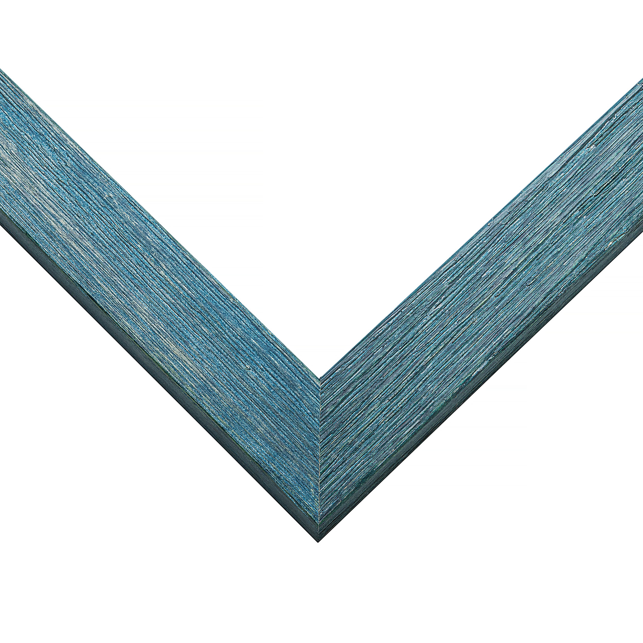 20x30 Rahmen Blau Rustikal Barnwood Massivholz Bilderrahmen Breite 1,25 cm | Zoll - Bild 9 von 9
