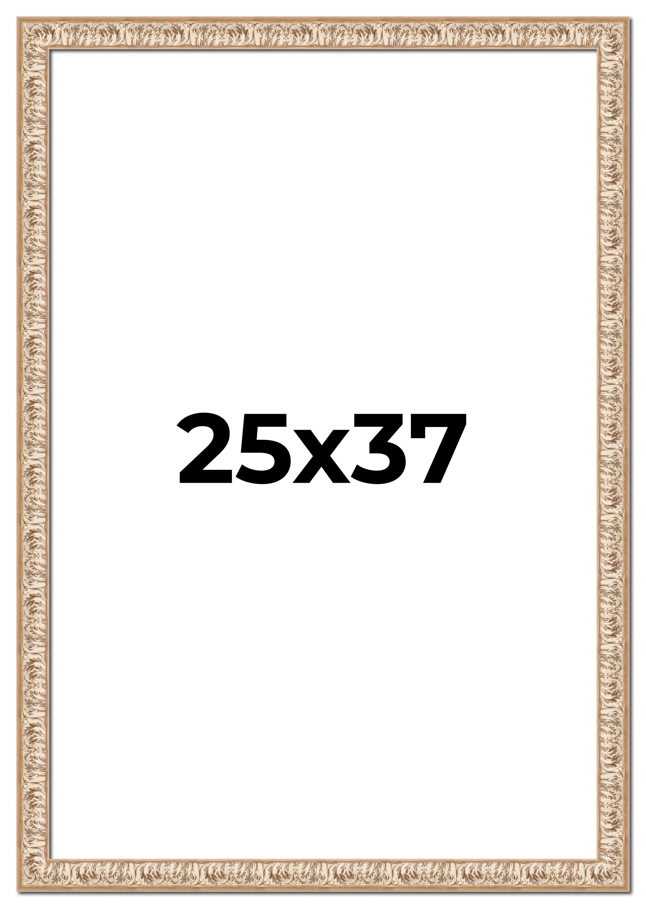 25x37 Frame White Real Wood Picture Frame Width 1.5 inches | Interior Frame Dept main product image