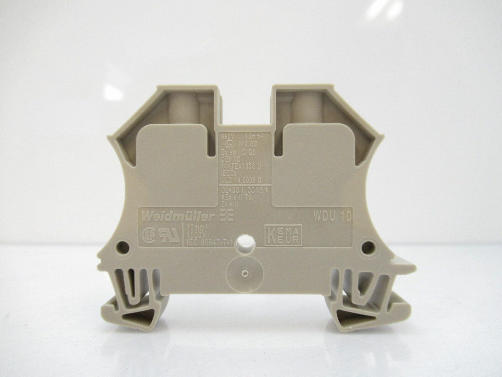 1020300000 WDU 10 Weidmuller Feed-Through Terminal, Screw Connection ...