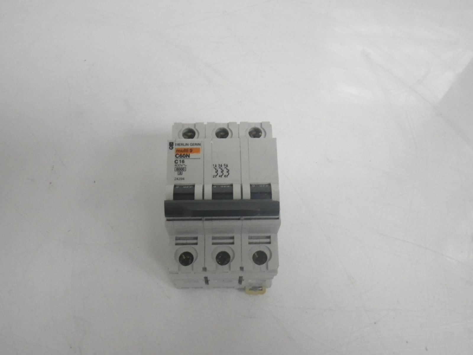 Multi 9 C60n C16 Merlin Gerin 3 Pole Circuit Breaker Used And Tested 3303439242841 Ebay