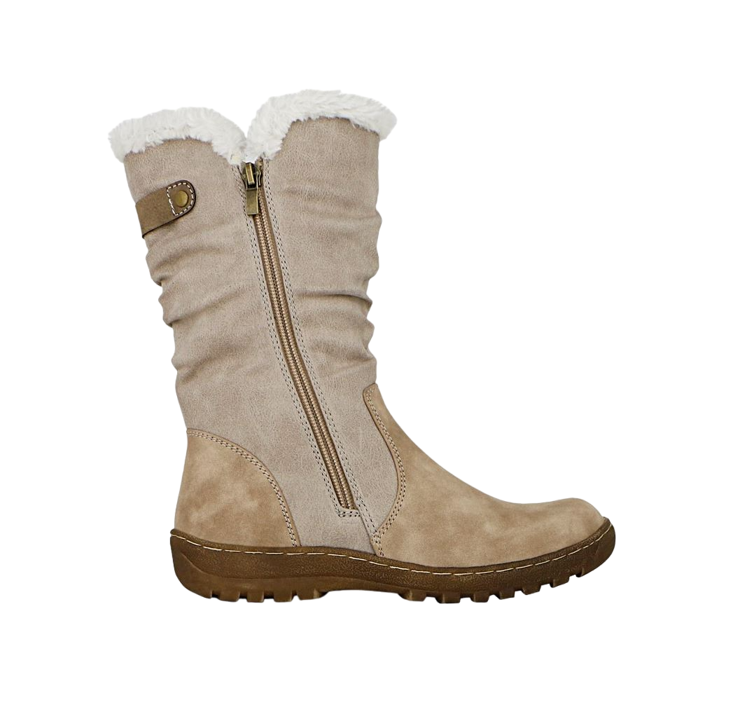 Womens Bellissimo Noon Shoes Natural Dress Winter Ladies Boots 5