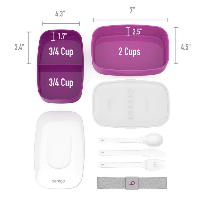 Bentgo Lunch Boxes Adult/Kids Container Storage - Picture 81 of 107