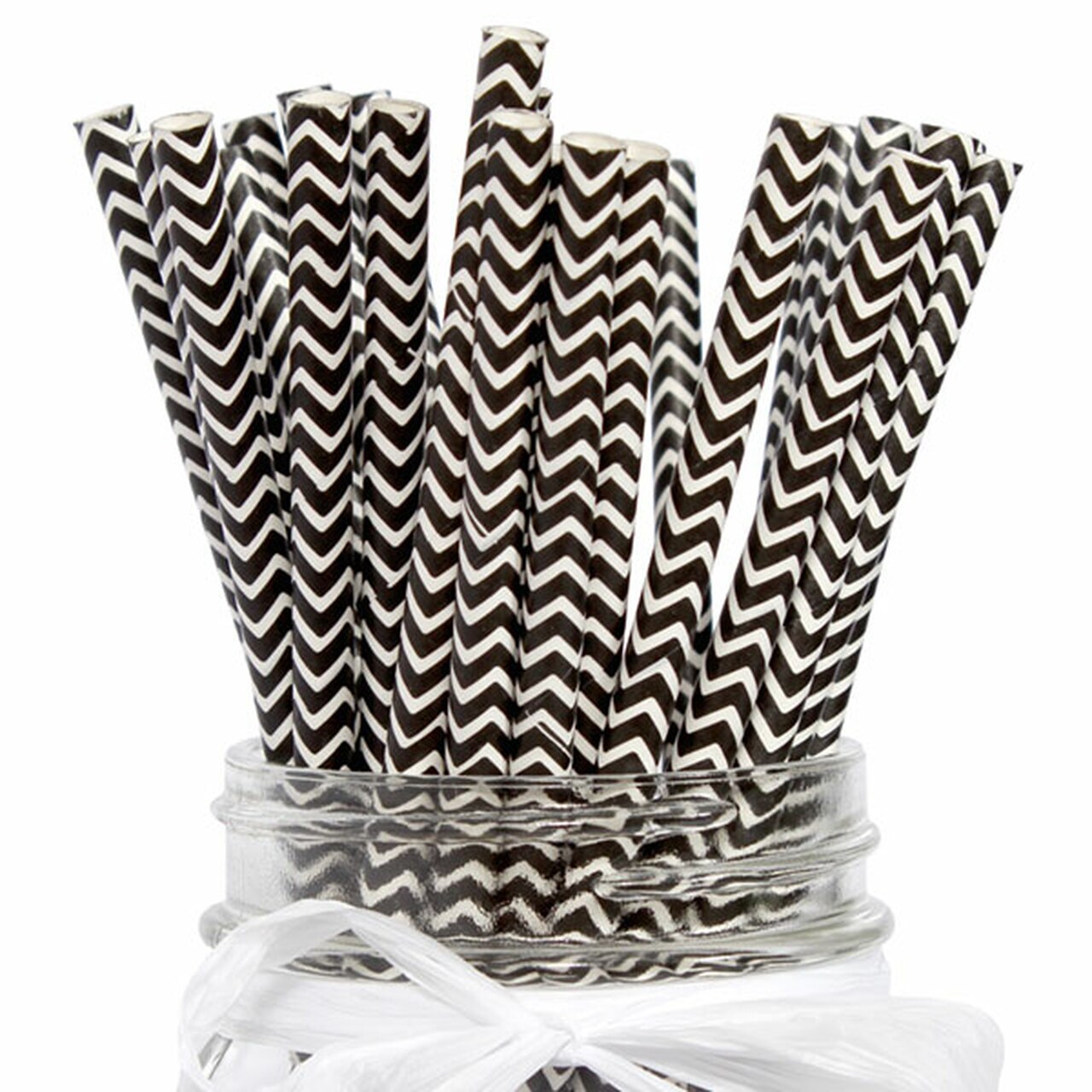 25 X Paper Drinking Straws Chevron V Shape Party Drink Straw - Picture 3 of 11