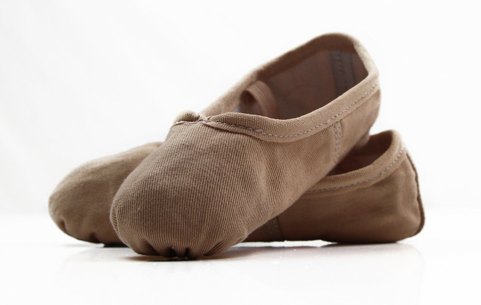 Girls Womens Dance Ballet Canvas Shoes Kids Slippers Flats – Black Red Pink Nude
