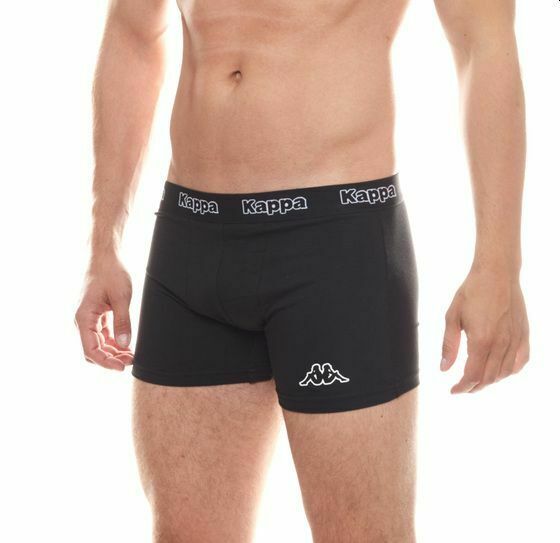 2 x Kappa Trunks Mens Black Boxers Underwear Trunk Boxer Shorts S M L Xl Xxl - Picture 13 of 23