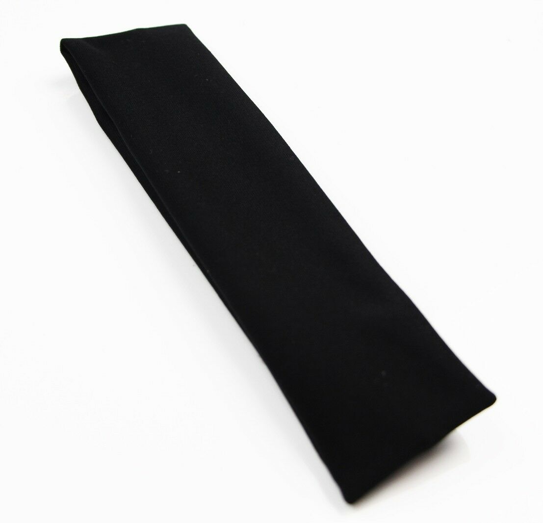 Headband – Womens Kids Elastic Girls Cotton Black White Pink Red Purple Stretchy