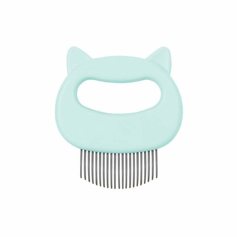 Cat Comb - Fur Brush Collector Dog Cat Pet Brushing Handle Pet Soft Easy Animal - Picture 7 of 8