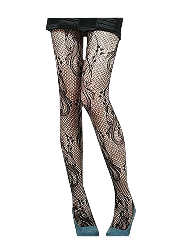 Womens Sexy Black Fishnet Pattern Stretch Stockings Pantyhose Tights One Size - Bild 34 von 53