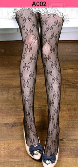 Womens Sexy Black Fishnet Pattern Stretch Stockings Pantyhose Tights One Size - Bild 11 von 53