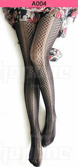 Womens Sexy Black Fishnet Pattern Stretch Stockings Pantyhose Tights One Size - Bild 13 von 53