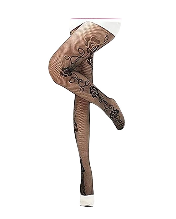 Womens Sexy Black Fishnet Pattern Stretch Stockings Pantyhose Tights One Size - Bild 38 von 53