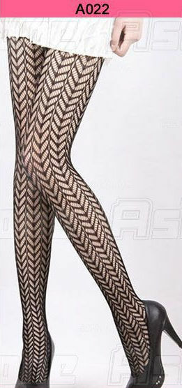 Womens Sexy Black Fishnet Pattern Stretch Stockings Pantyhose Tights One Size - Bild 47 von 53