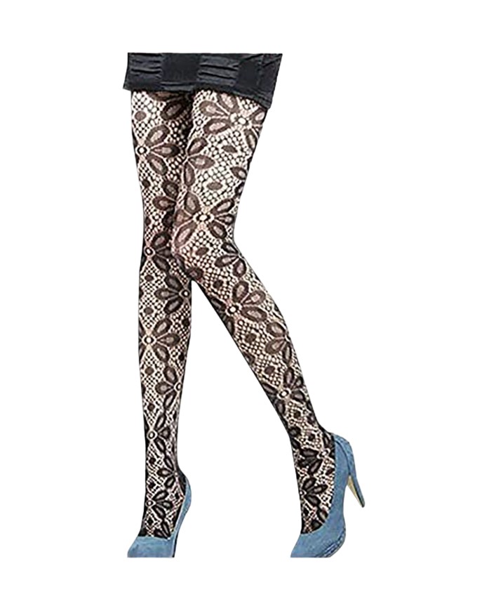 Womens Sexy Black Fishnet Pattern Stretch Stockings Pantyhose Tights One Size - Bild 16 von 53