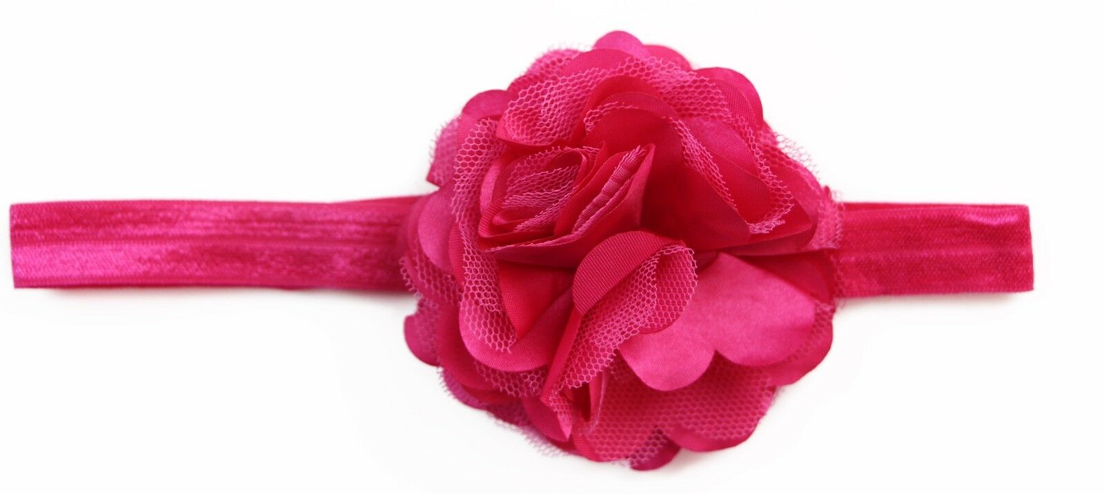 Baby Thin Headband Head Band Girl Newborn Toddler Hair Christening Party Flower - Picture 20 of 32