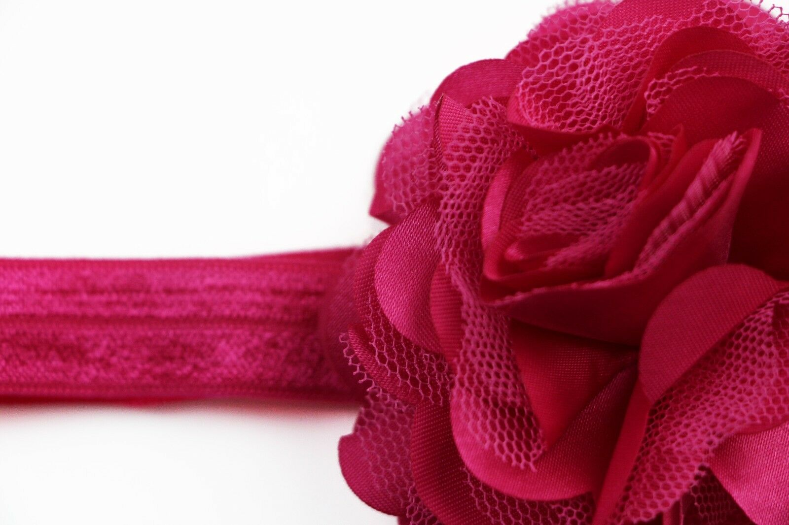 Baby Thin Headband Head Band Girl Newborn Toddler Hair Christening Party Flower - Picture 19 of 32