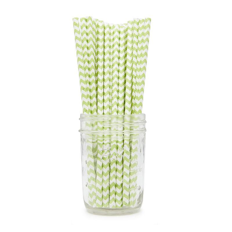 25 X Paper Drinking Straws Chevron V Shape Party Drink Straw - Picture 8 of 11