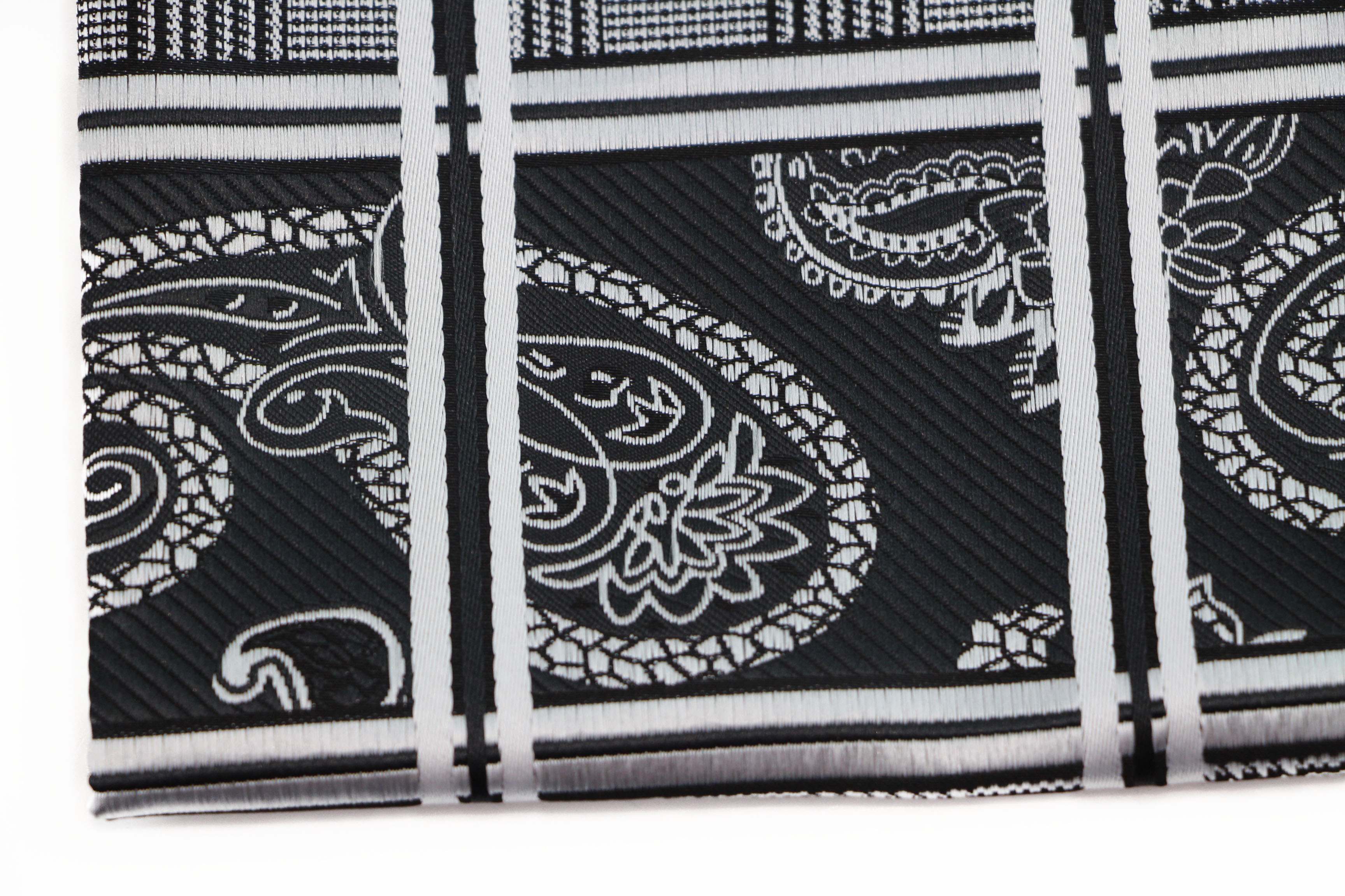 100% Silk Mens Pocket Square Hanky Handkerchief + Black Satin Bow Tie - Picture 7 of 47
