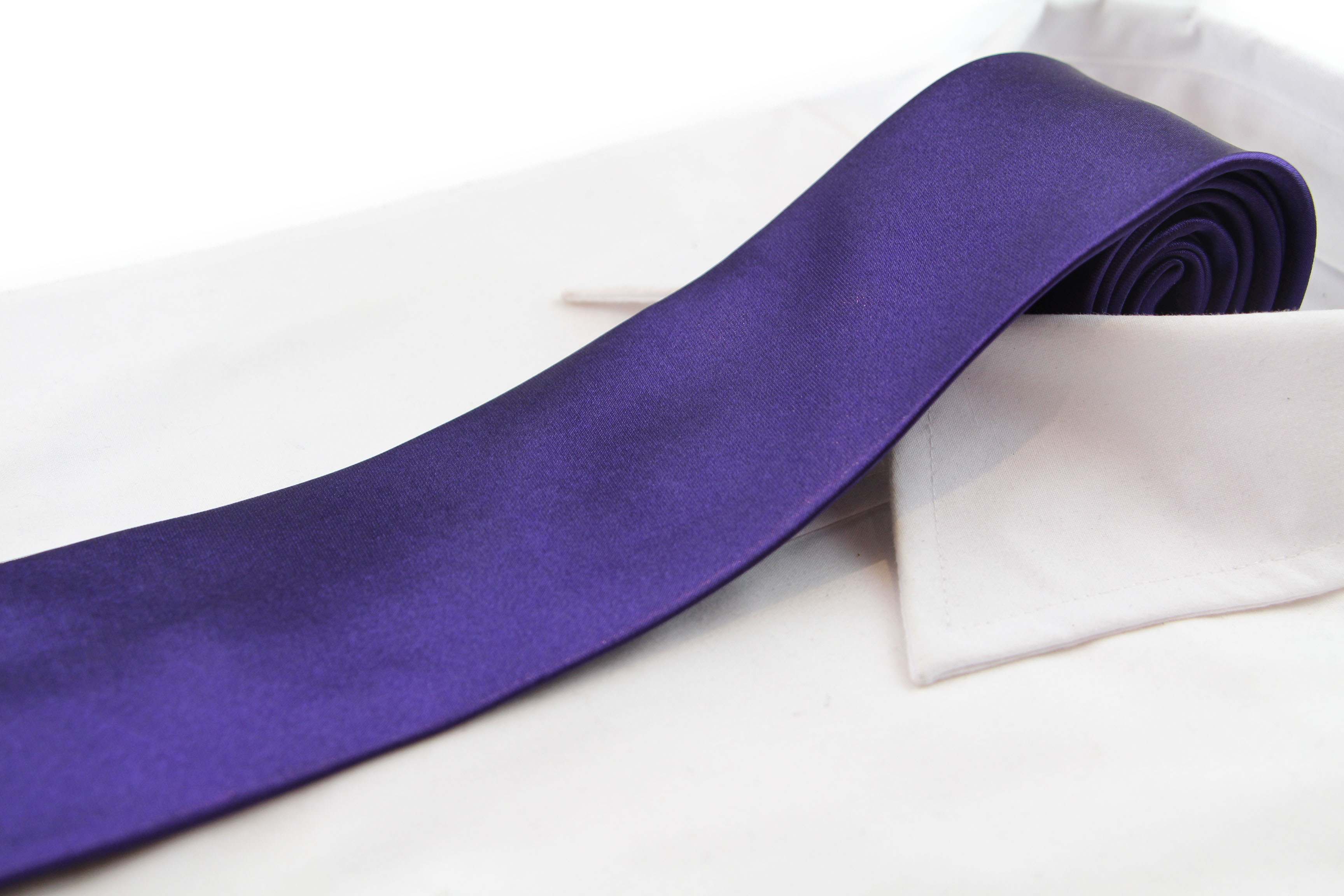 Mens Plain Solid Colour Neck Tie Necktie Wedding And Business Work 8cm Ties 8cms - Picture 21 of 62
