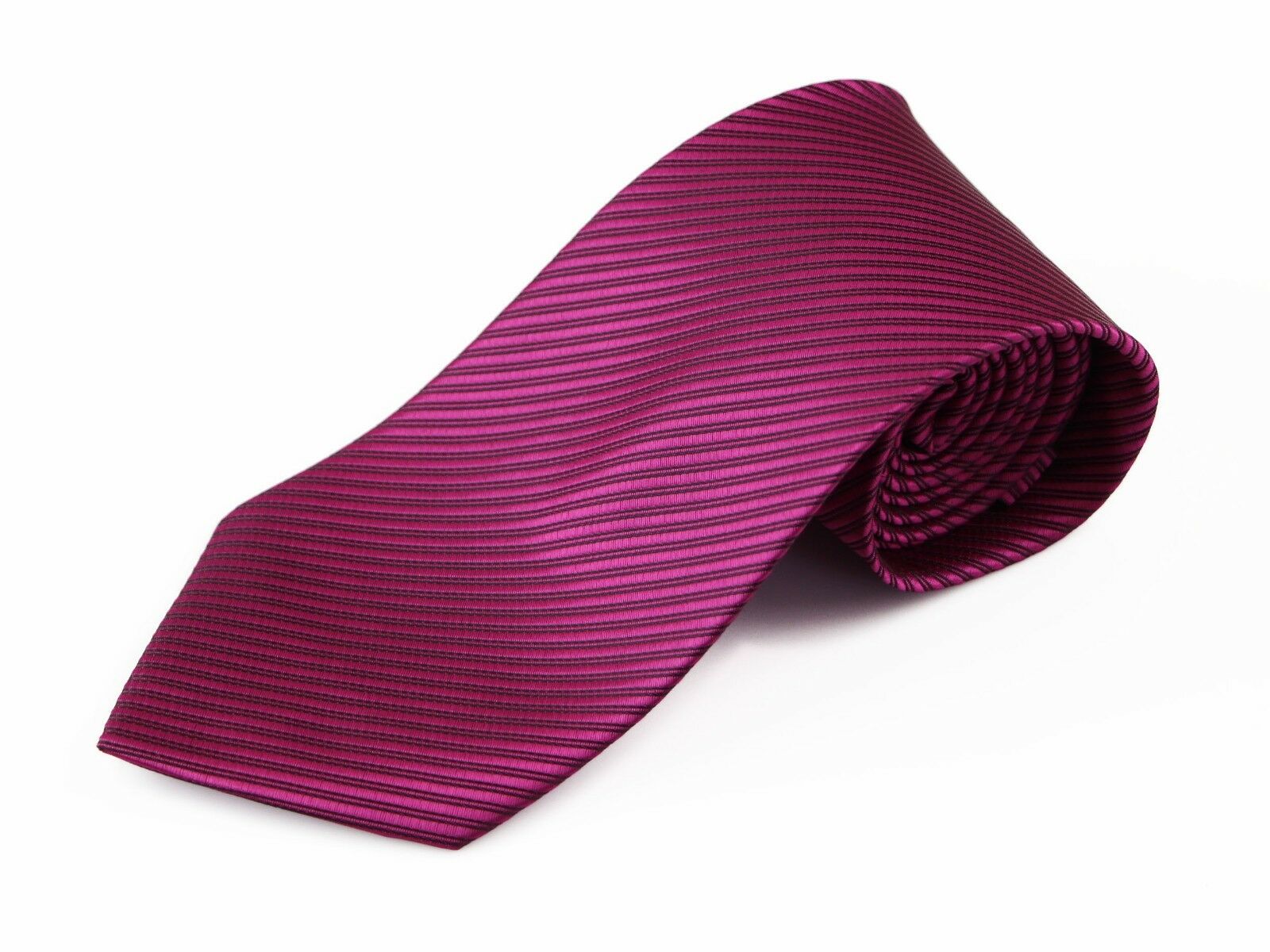 Classic Striped Neck Tie Mens Business Formal Woven Wedding Groomsmen Party - Picture 34 of 63