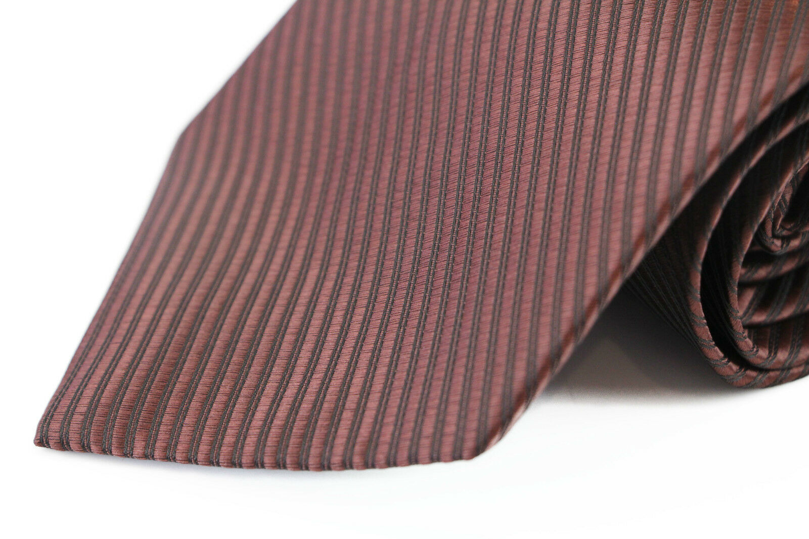 Classic Striped Neck Tie Mens Business Formal Woven Wedding Groomsmen Party - Picture 13 of 63
