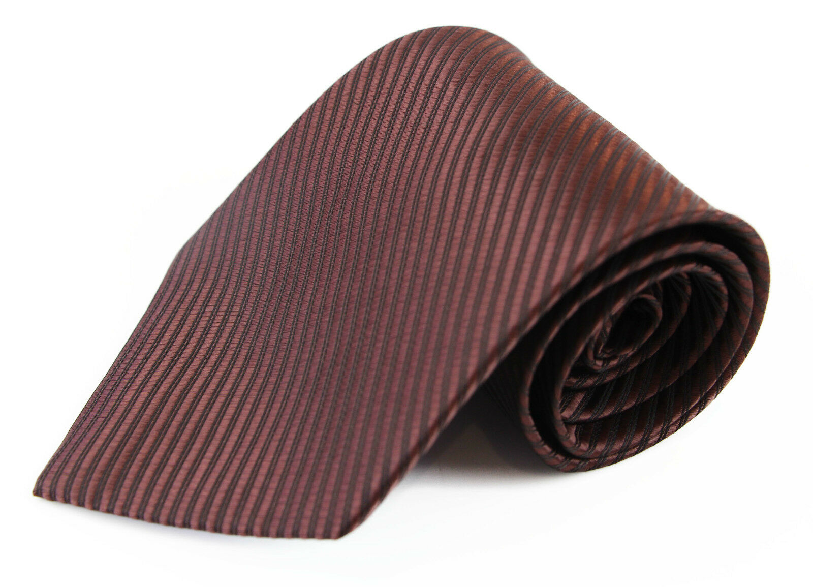 Classic Striped Neck Tie Mens Business Formal Woven Wedding Groomsmen Party - Picture 12 of 63