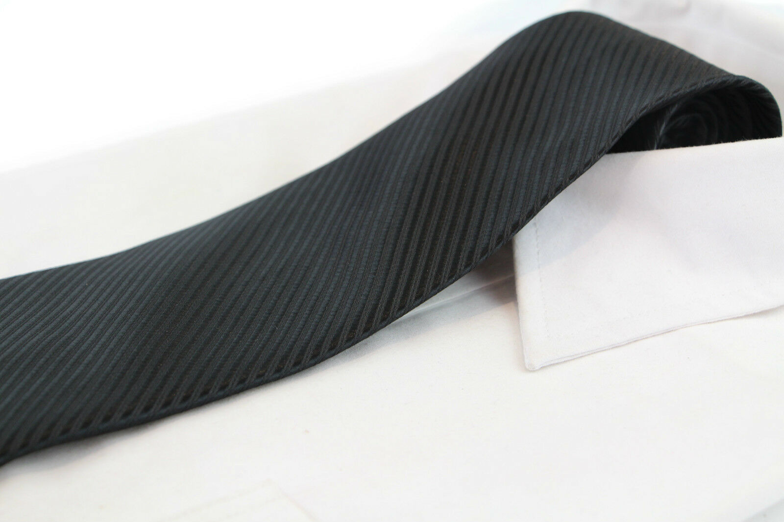 Classic Striped Neck Tie Mens Business Formal Woven Wedding Groomsmen Party - Picture 8 of 63