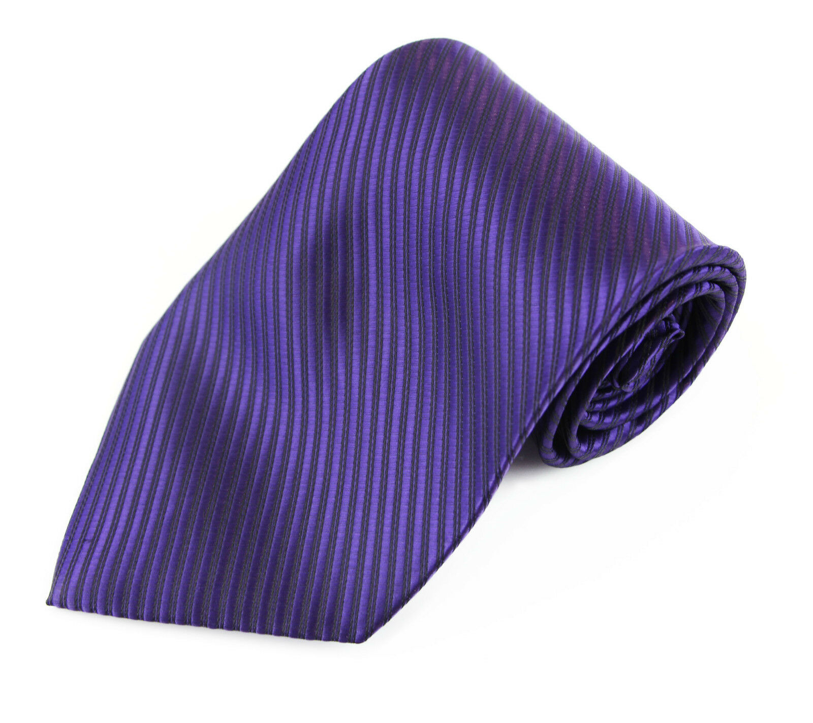 Classic Striped Neck Tie Mens Business Formal Woven Wedding Groomsmen Party - Picture 15 of 63