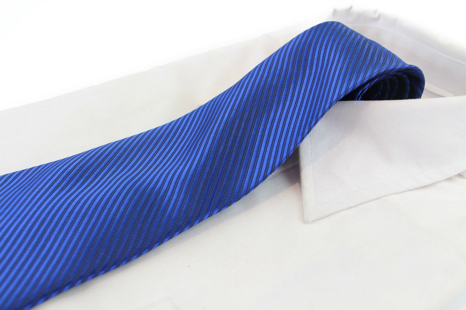 Classic Striped Neck Tie Mens Business Formal Woven Wedding Groomsmen Party - Picture 47 of 63