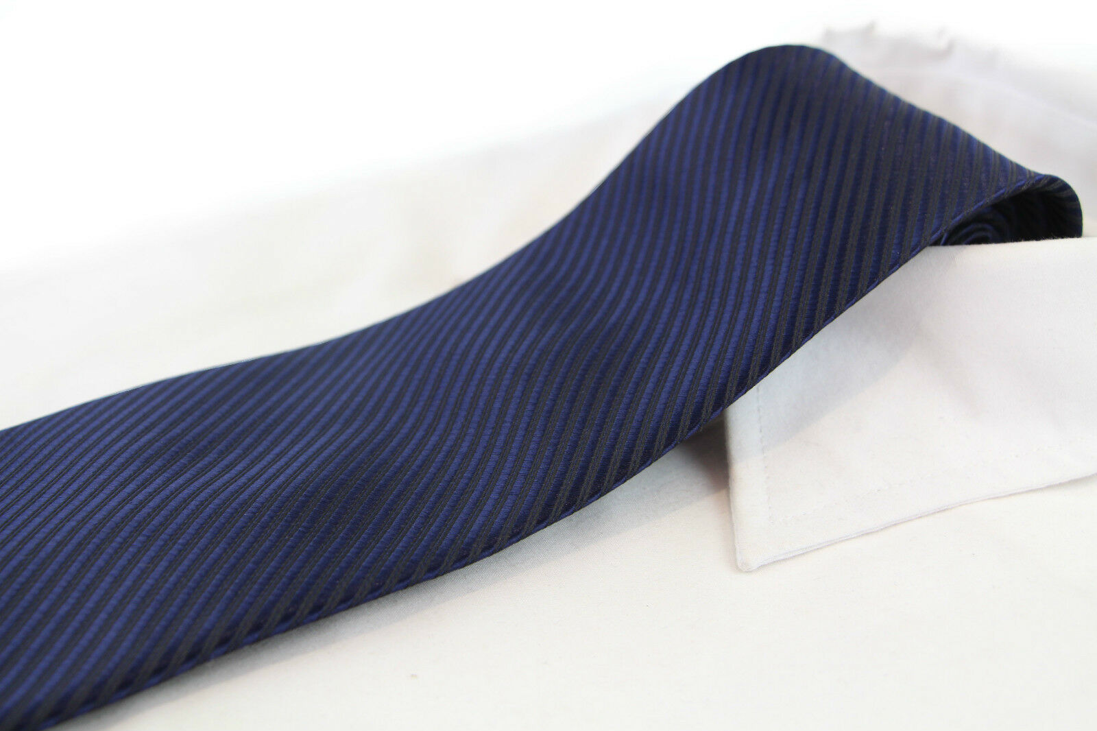 Classic Striped Neck Tie Mens Business Formal Woven Wedding Groomsmen Party - Picture 35 of 63