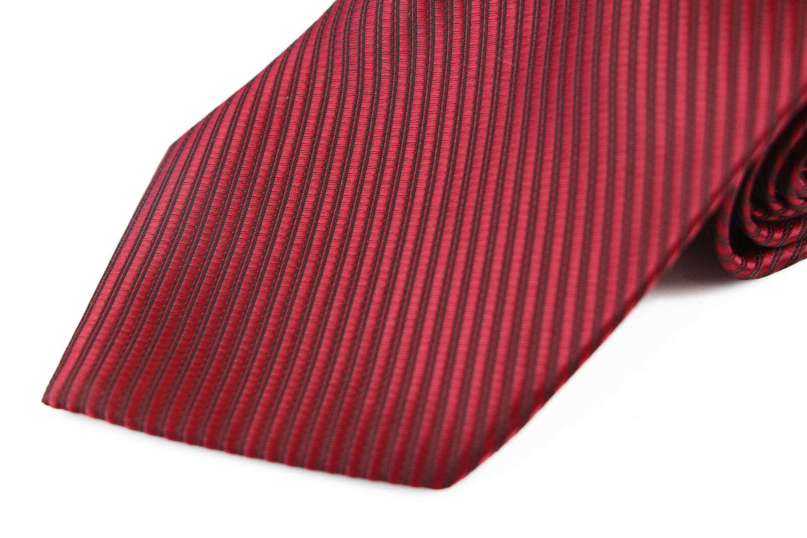 Classic Striped Neck Tie Mens Business Formal Woven Wedding Groomsmen Party - Picture 19 of 63