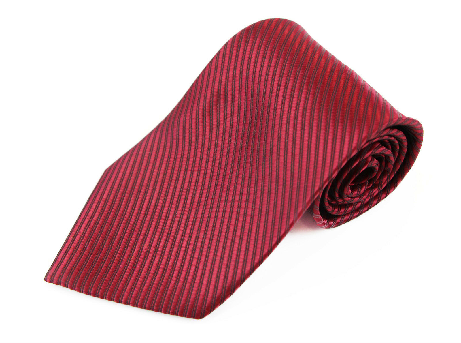 Classic Striped Neck Tie Mens Business Formal Woven Wedding Groomsmen Party - Picture 18 of 63