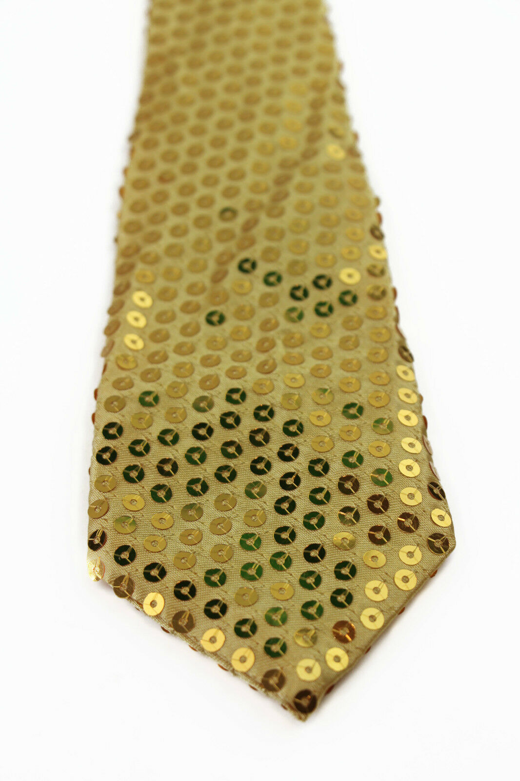Boys Teen Kids Zip Sequin Neck Tie Dance Party Wedding School Clown Costume Ties - Picture 27 of 27