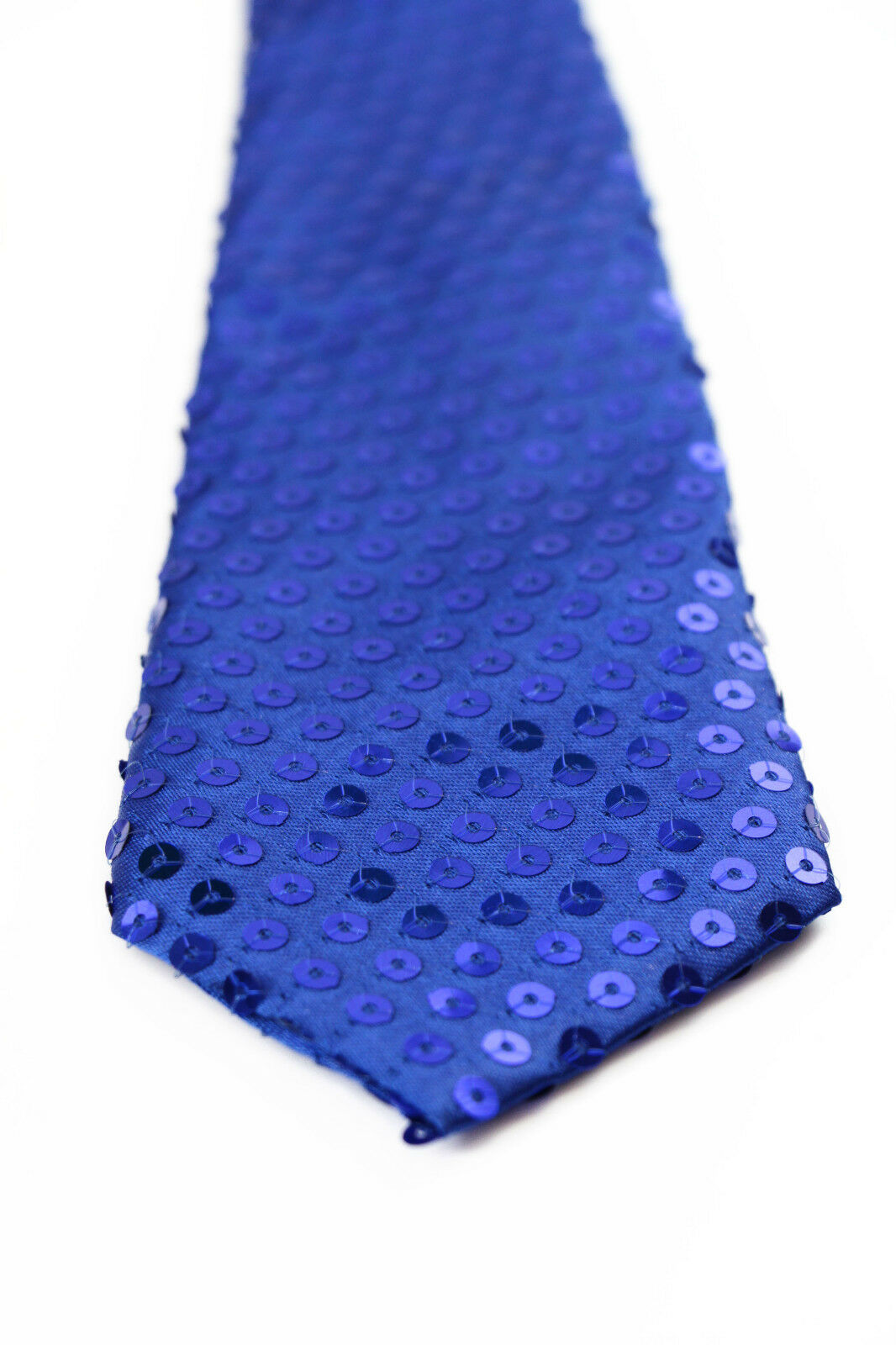 Boys Teen Kids Zip Sequin Neck Tie Dance Party Wedding School Clown Costume Ties - Picture 21 of 27