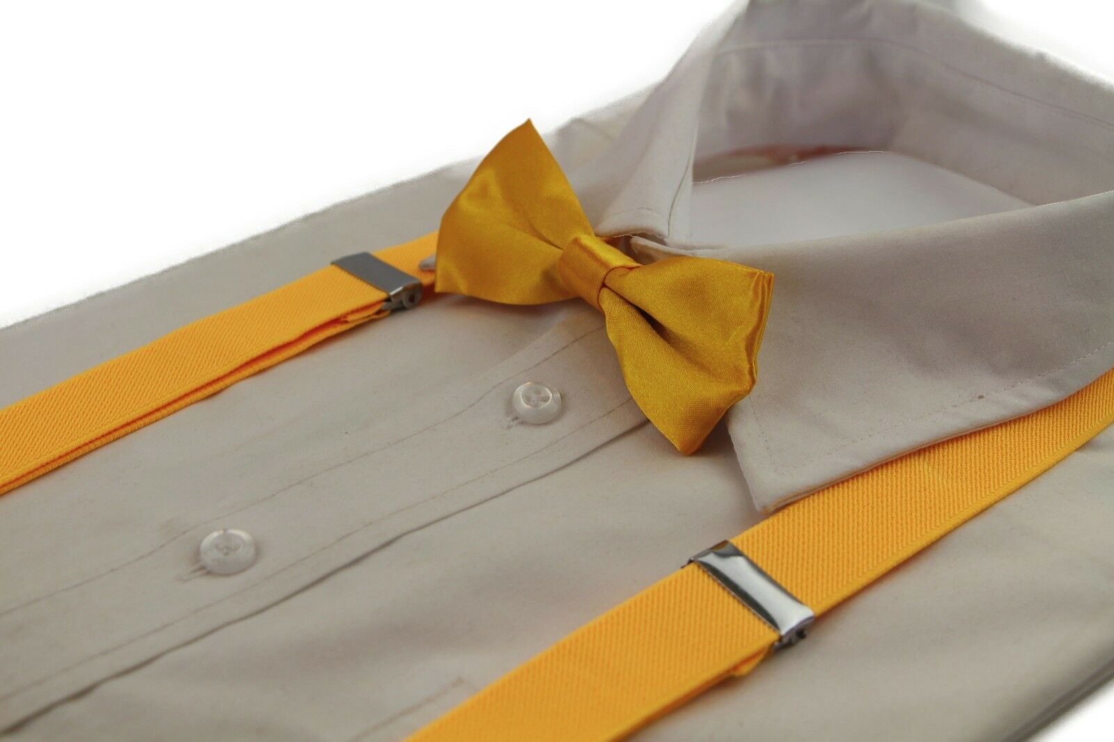 Boys Matching Bow Tie + Suspender Kids Clip On Adjustable Braces Belt Bowties - Picture 26 of 27