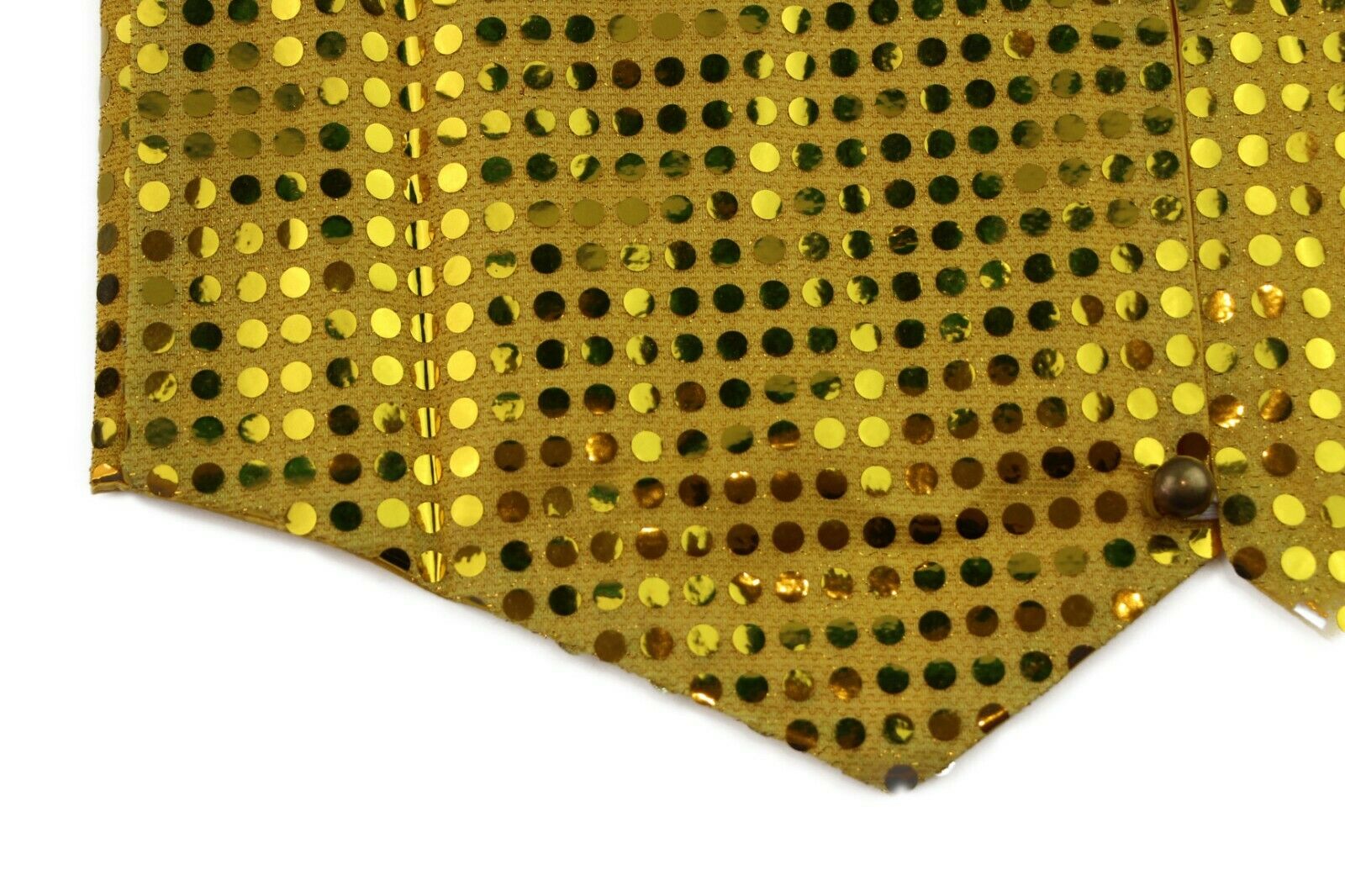 Sequin Vest Waistcoat Tie Boys Girls Dance Costume Black Gold Silver Purple Red - Picture 48 of 53