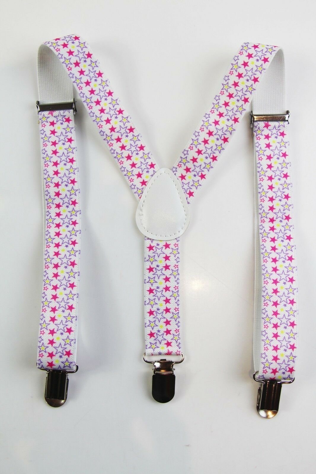 Patterned Suspenders Children Kids Adjustable Elastic Clip On Braces Boys Girls - Picture 115 of 151