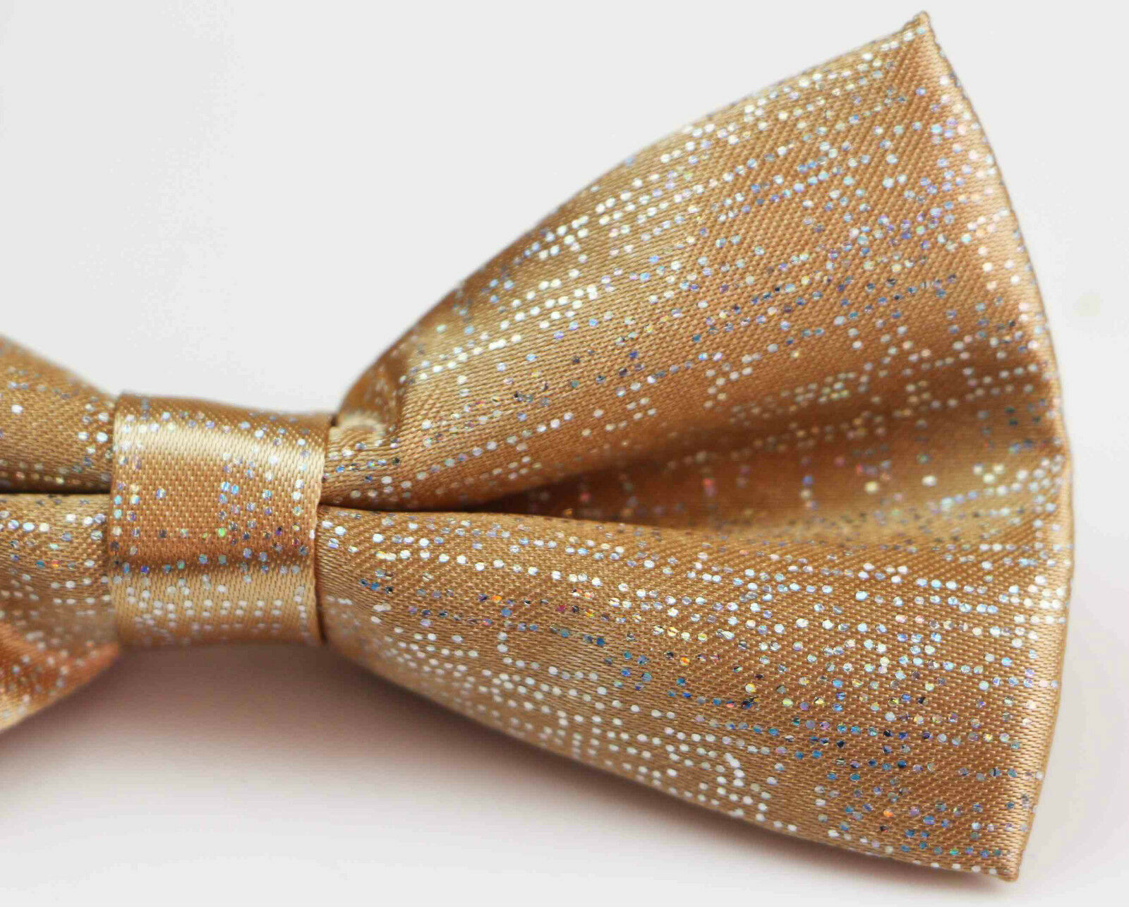 mens sparkly bow tie