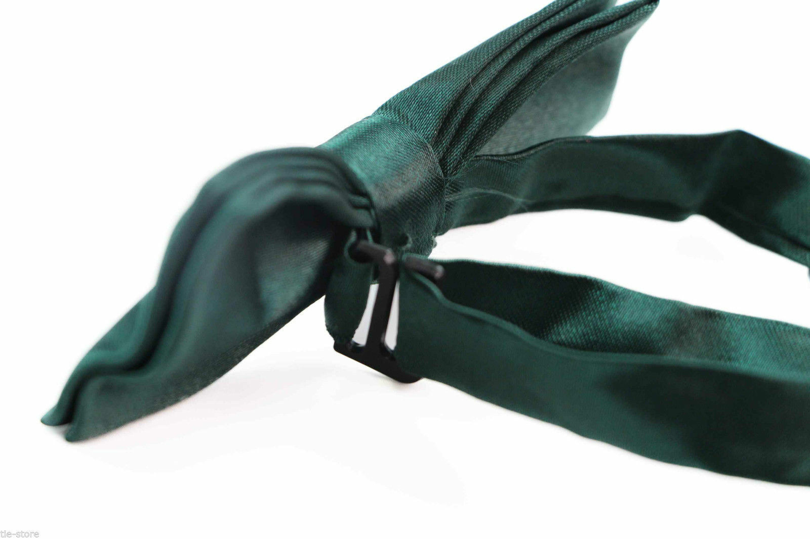 Boys Bottle Green Matching Bow Tie + Suspender Set Kids Unisex Dress Up Wedding - Picture 6 of 6