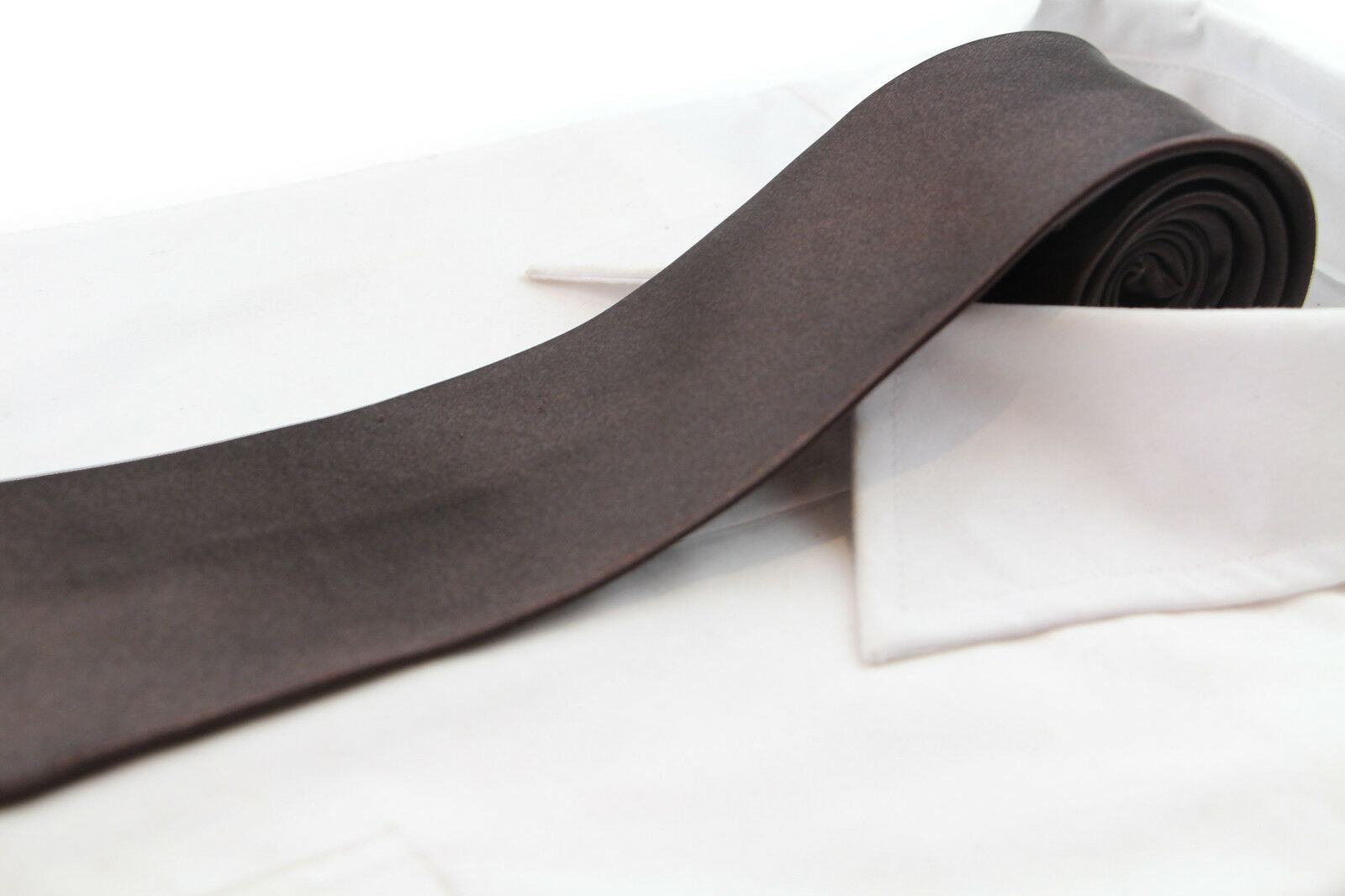 Mens Plain Solid Colour Neck Tie Necktie Wedding And Business Work 8cm Ties 8cms - Picture 16 of 62